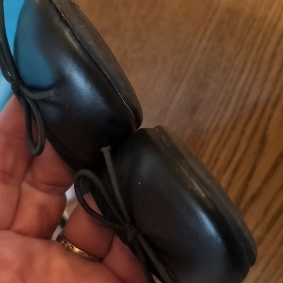 Toddler Black Slip On Ballet Flat Shoes - Picture 6 of 9